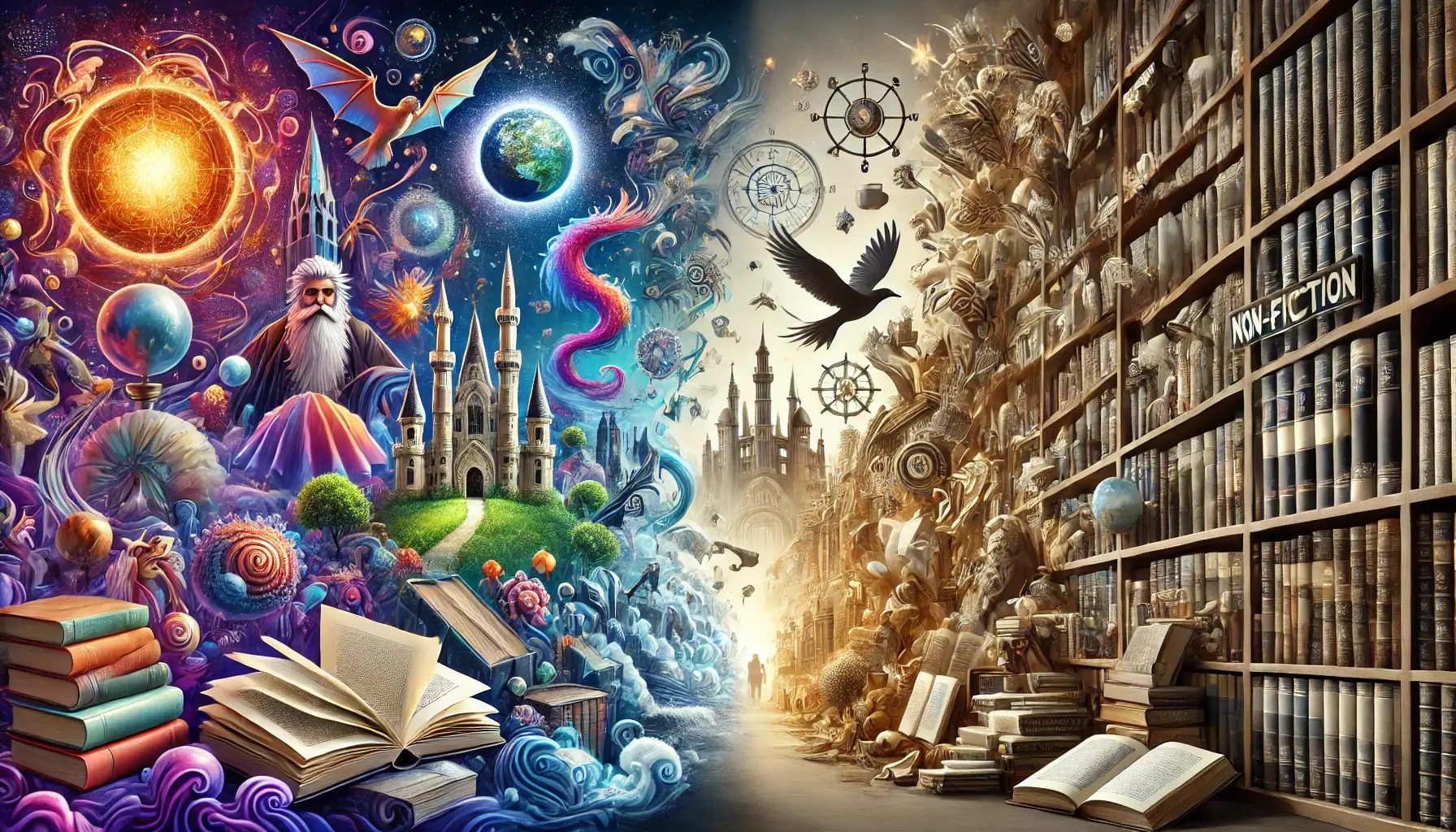 Fiction vs Nonfiction: Understanding Key Distinctions